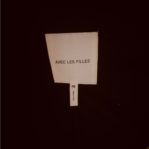 Avec Les Filles Burgundy Faux Fur Coat - Picture 3 of 3